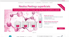 Desktop Screenshot of codexial-dermatologie.com